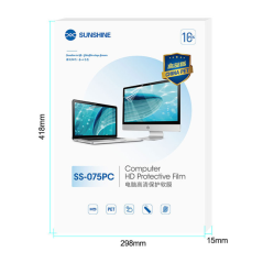 Film Hydrogel HD Ordinateur Portable SUNSHINE SS-075PC 16'' - 10Pcs (Code SUNSHINE) — Sunshine · Smarty Paris 18e